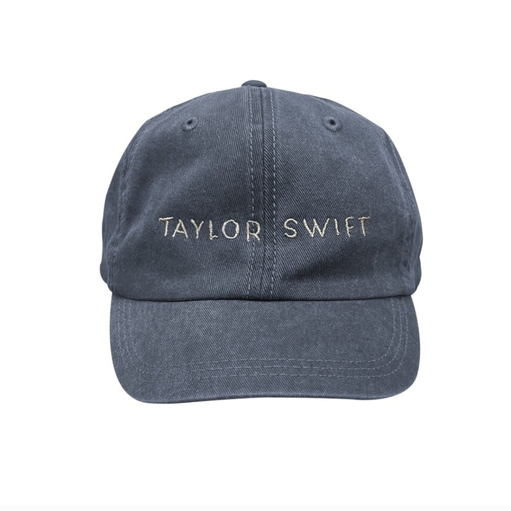 Taylor Swift 1989 Washed Blue Dad Hat Taylors Version Blue Baseball Hat Cap RARE